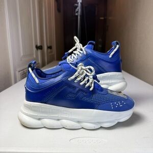 Men Versace Chain Reaction Sz 42.5 / US 9.5